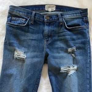 Current Elliott boyfriend distressed jeans. 30